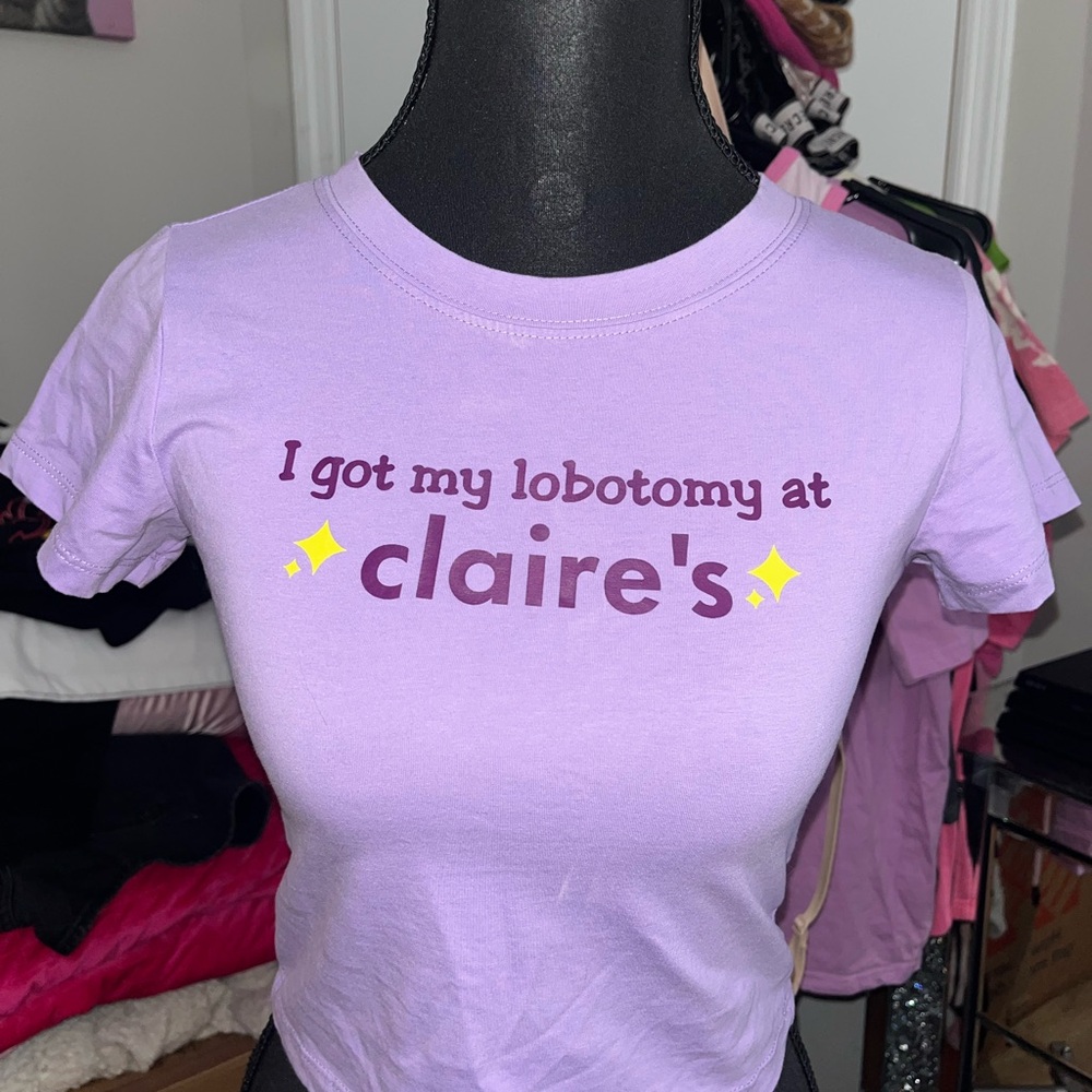 Purple Graphic Tee